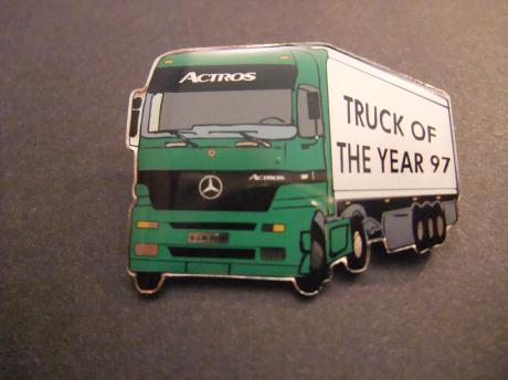 Mercedes-Benz Actros  vrachtwagen truck of the year 1997